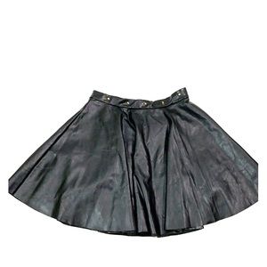 Trendy Faux Leather BCBGeneration Skater Mini